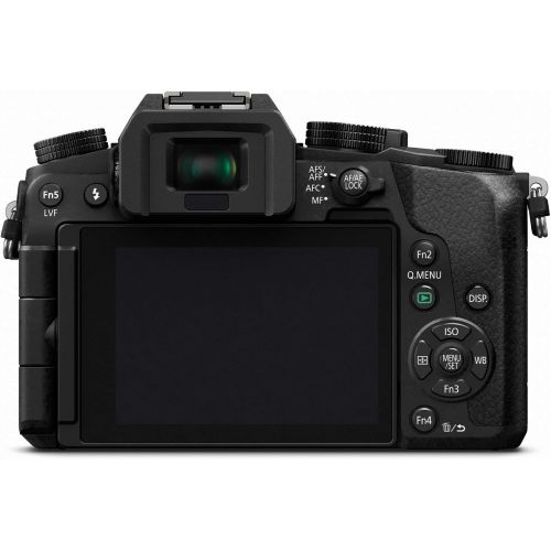 파나소닉 [아마존베스트]Panasonic LUMIX G7 4K Digital Camera, with LUMIX G VARIO 14-42mm Mega O.I.S. Lens, 16 Megapixel Mirrorless Camera, 3-Inch LCD, DMC-G7KK (Black)