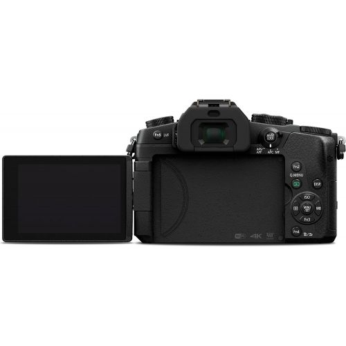 파나소닉 [아마존베스트]Panasonic LUMIX G85 4K Digital Camera, 12-60mm Power O.I.S. Lens, 16 Megapixel Mirrorless Camera, 5 Axis In-Body Dual Image Stabilization, 3-Inch Tilt and Touch LCD, DMC-G85MK (Bla