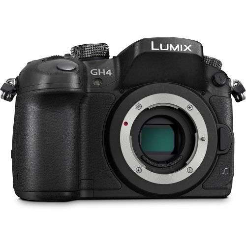 파나소닉 [아마존베스트]PANASONIC LUMIX GH4 Body 4K Mirrorless Camera, 16 Megapixels, 3 Inch Touch LCD, DMC-GH4KBODY (USA Black)