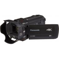 [아마존베스트]Panasonic 4K Ultra HD Video Camera Camcorder HC-VX981K, 20X Optical Zoom, 1/2.3-Inch BSI Sensor, HDR Capture, Wi-Fi Smartphone Multi Scene Video Capture (Black)
