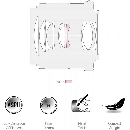 파나소닉 [아마존베스트]Panasonic Lumix G 42.5mm Lens - Black