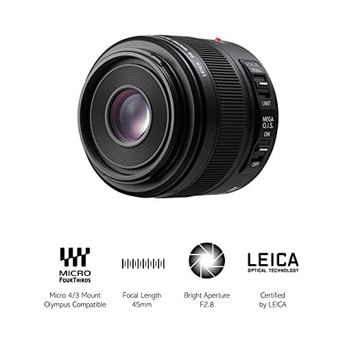 파나소닉 [아마존베스트]Panasonic Leica DG Macro-Elmarit 45mm/F2.8 ASPH Lens with MEGA OIS