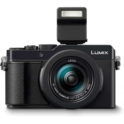 파나소닉 [아마존베스트]Panasonic LUMIX DC-LX100II Premium Digital Camera (21.77 MP, 24-75 mm Leica DC Vario Summilux Lens, F1.7-2.8, 4K, Black)