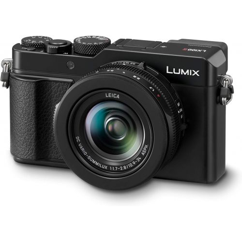 파나소닉 [아마존베스트]Panasonic LUMIX DC-LX100II Premium Digital Camera (21.77 MP, 24-75 mm Leica DC Vario Summilux Lens, F1.7-2.8, 4K, Black)