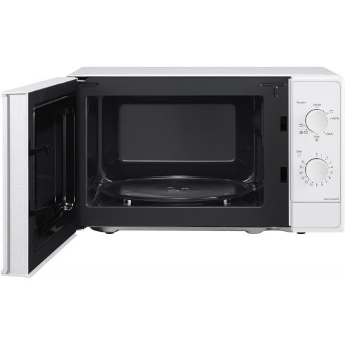 파나소닉 [아마존베스트]Panasonic NNN-K10JWMEPG Compact Microwave 20 L (800 W, 2 Knobs, 1000 Watt, Glass Turntable 255 mm, 5 Power Levels) White