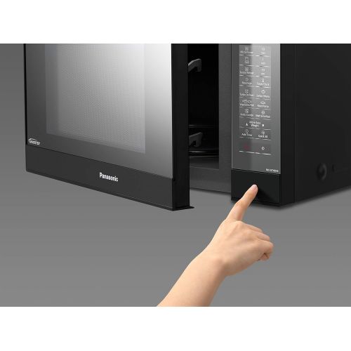 파나소닉 [아마존베스트]Panasonic NN-GT46KBSUG Combi Microwave Inverter with Grill, 24 Automatic Programs, Junior Menu, Moisture Sensor, Mirror Finish, 1000 W, 31 Litre, 66 Decibels, 7 Speeds, Black