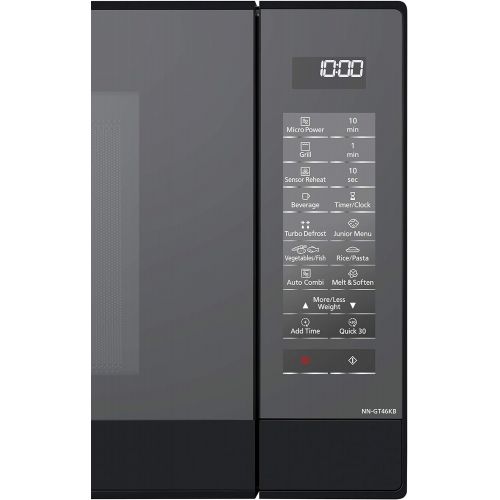 파나소닉 [아마존베스트]Panasonic NN-GT46KBSUG Combi Microwave Inverter with Grill, 24 Automatic Programs, Junior Menu, Moisture Sensor, Mirror Finish, 1000 W, 31 Litre, 66 Decibels, 7 Speeds, Black