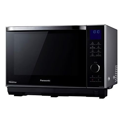 파나소닉 [아마존베스트]Panasonic NN-DS596MEPG Inverter Microwave with Grill and Hot Air (100 Watt, Steamer with Microwave, 27 Litres) Stainless Steel Black