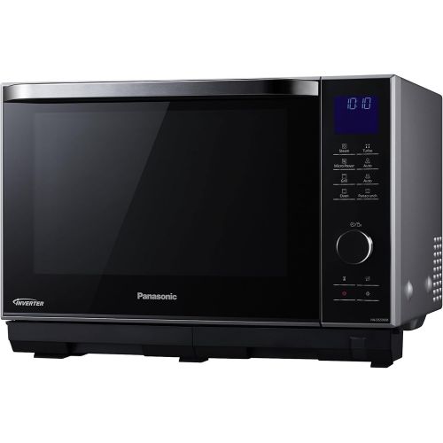 파나소닉 [아마존베스트]Panasonic NN-DS596MEPG Inverter Microwave with Grill and Hot Air (100 Watt, Steamer with Microwave, 27 Litres) Stainless Steel Black