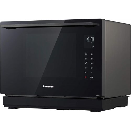 파나소닉 [아마존베스트]Panasonic NN-CS88LBEPG 4 in 1 Steam Combi Oven with Steam, Microwave, Grill, Convection, Inverter Technology, 31 L, 36 Automatic Programmes, 2-Step Cooking, Childrens Menu, Black C