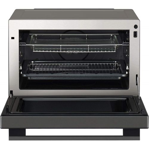 파나소닉 [아마존베스트]Panasonic NN-CS88LBEPG 4 in 1 Steam Combi Oven with Steam, Microwave, Grill, Convection, Inverter Technology, 31 L, 36 Automatic Programmes, 2-Step Cooking, Childrens Menu, Black C