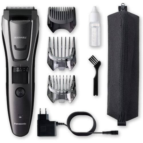 파나소닉 Panasonic hair trimmer with 39 cutting levels, beard trimmer for men, incl. Precision trimmer for Hair, beard & Body Grooming