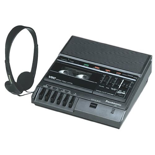 파나소닉 Panasonic RR-830 Desktop Cassette TranscriberRecorder