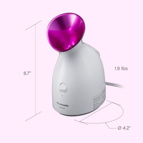 파나소닉 Panasonic EH-SA31VP Spa-Quality Facial Steamer, with Ultra-fine Steam to Moisturize and Cleanse, Compact Design and One-Touch Operation