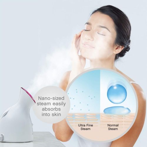 파나소닉 Panasonic EH-SA31VP Spa-Quality Facial Steamer, with Ultra-fine Steam to Moisturize and Cleanse, Compact Design and One-Touch Operation