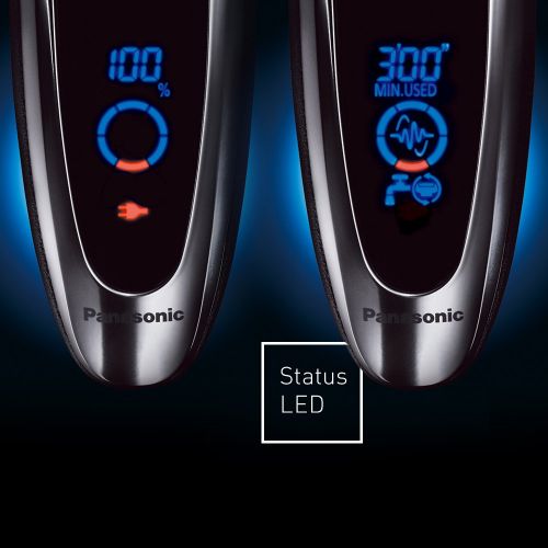 파나소닉 Panasonic Arc5 Electric Razor, Mens 5-Blade Cordless with Shave Sensor Technology and WetDry Convenience, ES-LV65-S