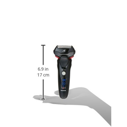 파나소닉 Panasonic ES-LT3N-K Arc3 3-Blade Electric Shaver with Built-In Pop-up Trimmer, Active Shave Sensor Technology and Wet Dry Operation