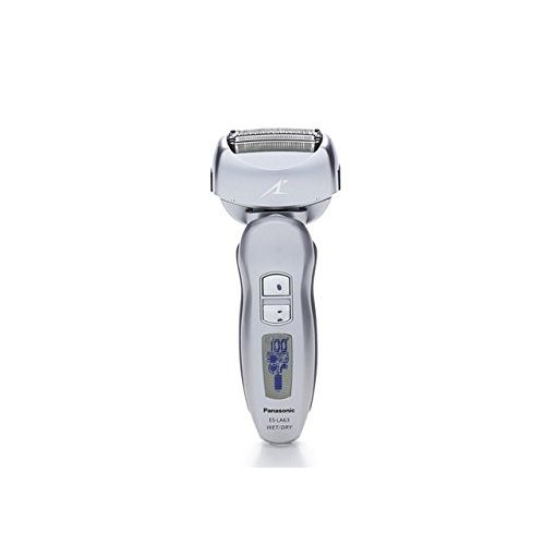 파나소닉 Panasonic ES-LA63-S Arc4 Mens Electric Razor, 4-Blade Cordless with WetDry Shaver Convenience