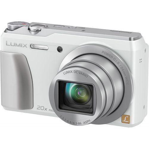 파나소닉 Panasonic DMC-ZS35W Digital Camera with 3.0-Inch TFT LCD (White)