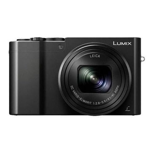 파나소닉 Panasonic Lumix 4K DMC-ZS110 Digital Compact Camera (Black) (International Model) No Warranty