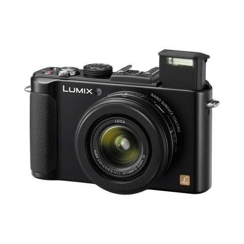 파나소닉 Panasonic LUMIX DMC-LX7K 10.1 MP Digital Camera with 3.8x Optical zoom and 3.0-inch LCD - Black