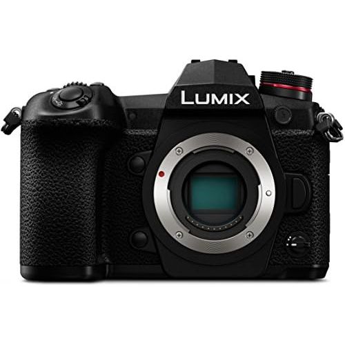 파나소닉 Panasonic PANASONIC LUMIX G9 Mirrorless Camera Body, 20.3 Megapixels plus 80 Megapixel High-Resolution Mode, 5-Axis Dual I.S2, DC-G9KBODY (USA Black)