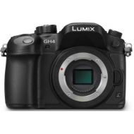 Panasonic PANASONIC LUMIX GH4 Body 4K Mirrorless Camera, 16 Megapixels, 3 Inch Touch LCD, DMC-GH4KBODY (USA Black)