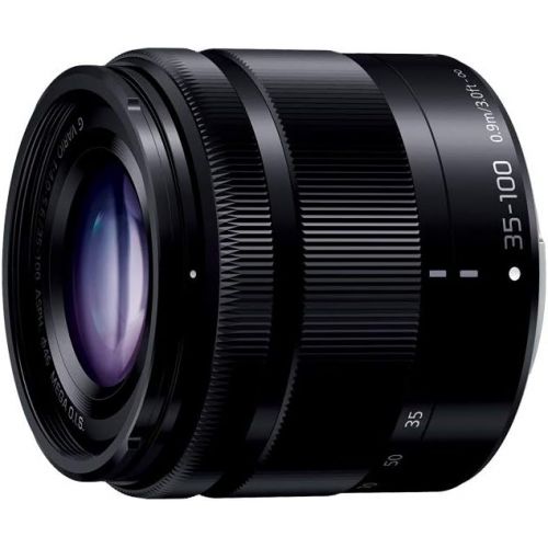 파나소닉 Panasonic LUMIX G VARIO 35-100mm  F4.0-5.6 ASPH.  MEGA O.I.S. H-FS35100 -K (Black) - International Version (No Warranty)