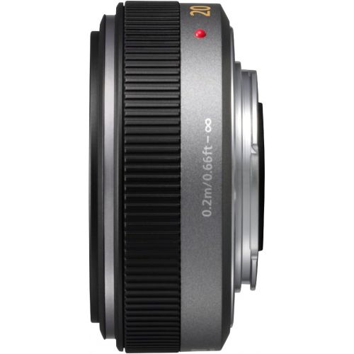 파나소닉 Panasonic Lumix G H-H020 20mm f1.7 Aspherical Pancake Lens for Micro Four Thirds Interchangeable Digital SLR Cameras