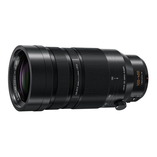 파나소닉 Panasonic PANASONIC LUMIX G LEICA DG VARIO-ELMAR PROFESSIONAL LENS, 100-400MM, F4.0-6.3 ASPH, MIRRORLESS MICRO FOUR THIRDS, POWER OPTICAL I.S, H-RS100400 (Certified Refurbished)