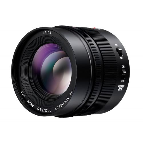 파나소닉 Panasonic PANASONIC LUMIX G LEICA DG NOCTICRON LENS, 42.5MM, F1.2 ASPH., PROFESSIONAL MIRRORLESS MICRO FOUR THIRDS, POWER OPTICAL I.S., H-NS043 (USA BLACK)