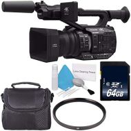 6Ave Panasonic AG-UX90 4KHD Professional Camcorder (International Model) + 64GB Memory Card + 67mm UV Filter + Deluxe Cleaning Kit + Carrying Case Bundle