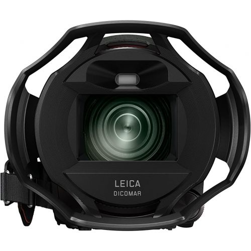 파나소닉 Panasonic PANASONIC HC-WXF991K 4K Cinema-Like Camcorder, 20X Leica DICOMAR Lens, 12.3 BSI Sensor, 5-Axis Hybrid O.I.S, HDR Mode, EVF, WiFi, Multi Scene Twin Camera (USA Black)