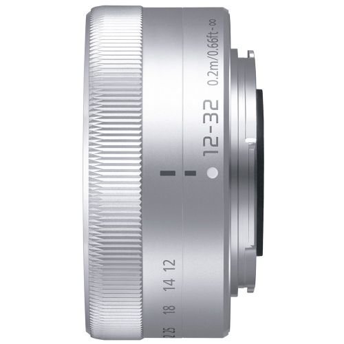 파나소닉 Panasonic Micro Four Thirds interchangeable lens LUMIX G VARIO 12-32mm  F3.5-5.6 ASPH.  MEGA OIS H-FS12032 Silver - International Version (No Warranty)
