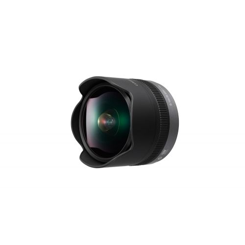 파나소닉 Panasonic PANASONIC LUMIX G FISHEYE LENS, 8MM, F3.5, MIRRORLESS MICRO FOUR THIRDS, H-F008 (USA BLACK)