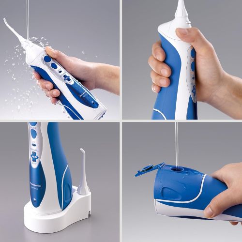 파나소닉 Panasonic EW1211A Dental Water Flosser  Oral Irrigator, 3 SpeedPressure Settings, Rechargeable,...