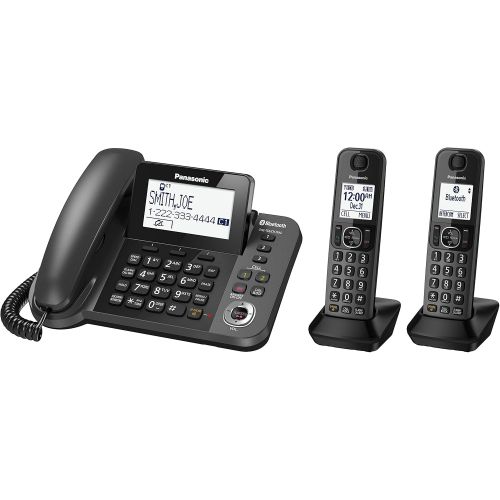 파나소닉 Panasonic KX-TGF382M DECT 2-Handset Landline Telephone