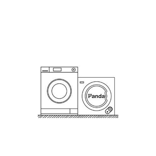  Panda 3.75 cu ft Compact Dryer, White