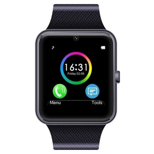  Pandaoo Universal GT08 Bluetooth Smart Watch with HD LCD Micro SIM Slot-Black