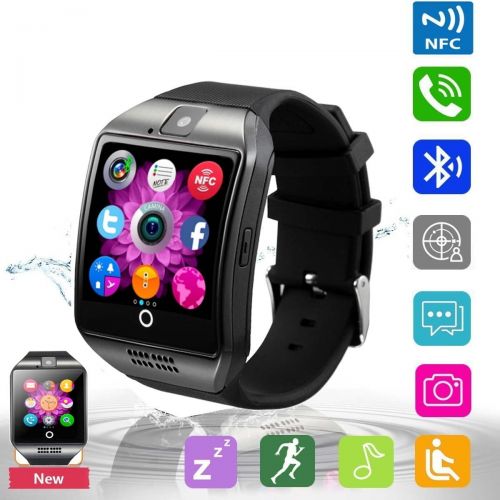  Bluetooth Smart Watch Phone Pandaoo Smart Watch Mobile Phone Unlocked Universal GSM Bluetooth 4.0 NFC Music Player Camera Calendar Stopwatch Sync for Android iPhone Google Huawei S