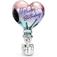 Pandora Happy Birthday Hot Air Balloon Charm Bracelet Charm Moments Bracelets - Stunning Women's Jewelry - Gift for Women - Made with Sterling Silver & Enamel