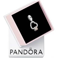 Pandora Heart Highlights Charm - Compatible Moments - Stunning Women's Jewelry - Made Rose & Sterling Silver - With Gift Box