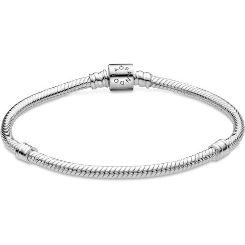  PANDORA Moments Barrel Clasp Snake Bracelet