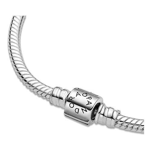  PANDORA Moments Barrel Clasp Snake Bracelet