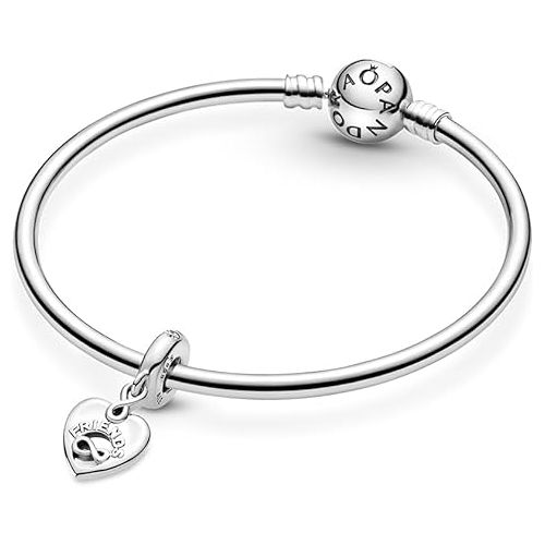  PANDORA Friends Forever Heart Dangle Charm