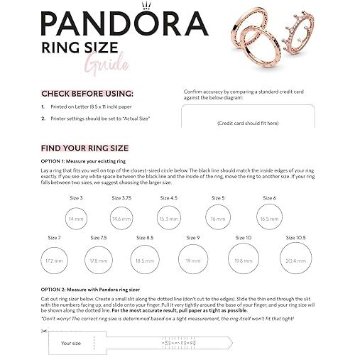  Pandora Square Sparkle Halo Ring, With Gift Box