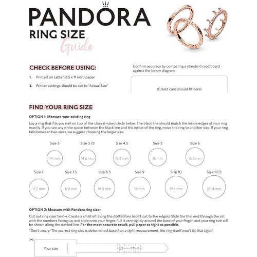  Pandora Square Sparkle Halo Ring, With Gift Box