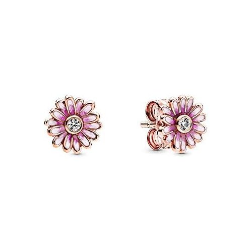  Pandora Pink Daisy Earrings