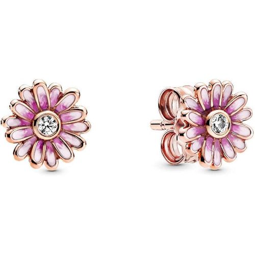  Pandora Pink Daisy Earrings