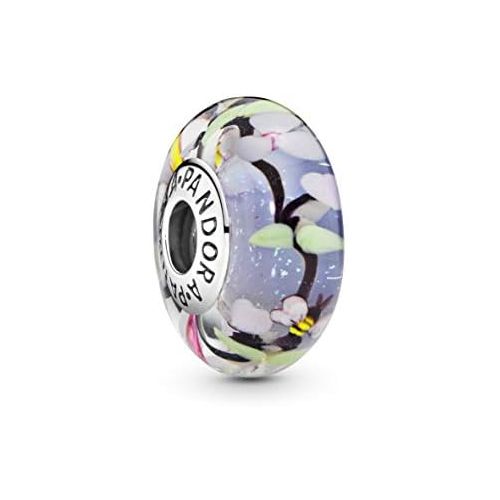  Pandora womens bead charm, 925 sterling silver, glass, 797014